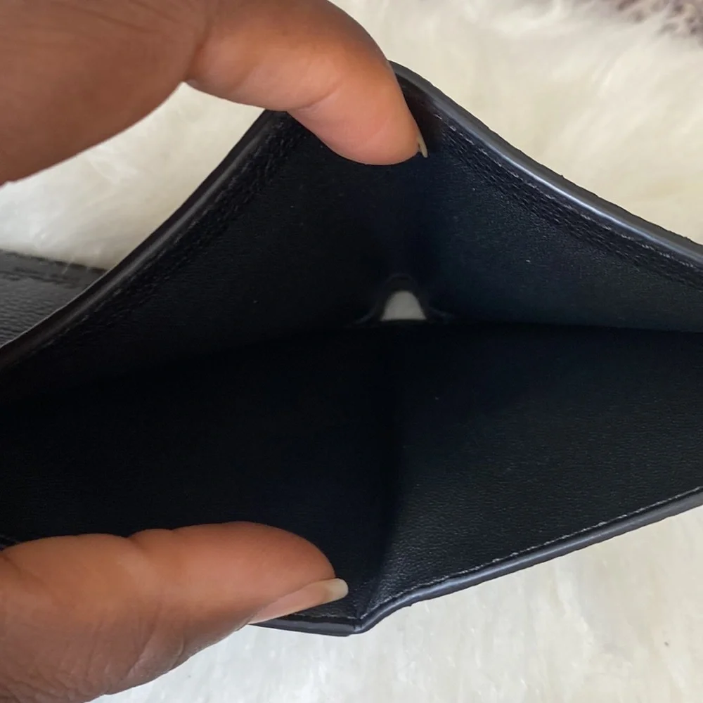 Coach Men’s Wallet in Pebbled Leather